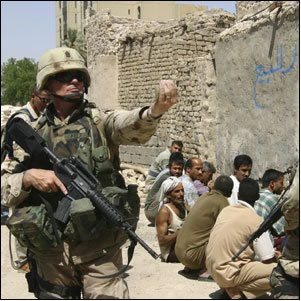 Soldado estadunidense no Iraque